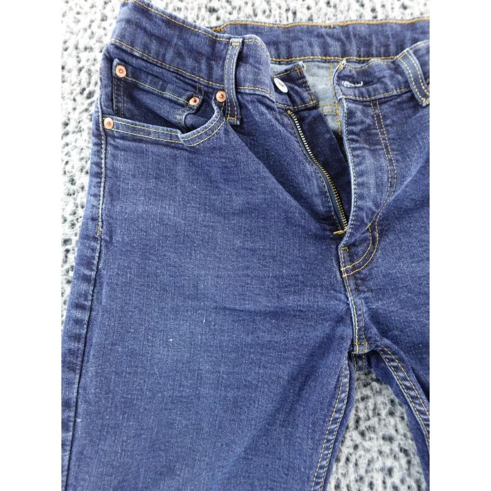 Levi's 514 Slim‎ Fit Dark Wash Jeans Men's Size 33x32